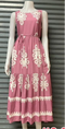 Summer Casual Sleeveless Maxi Dress With Waist Tie
